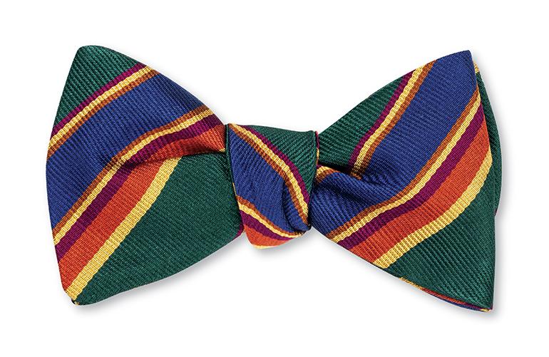 stripe bow tie