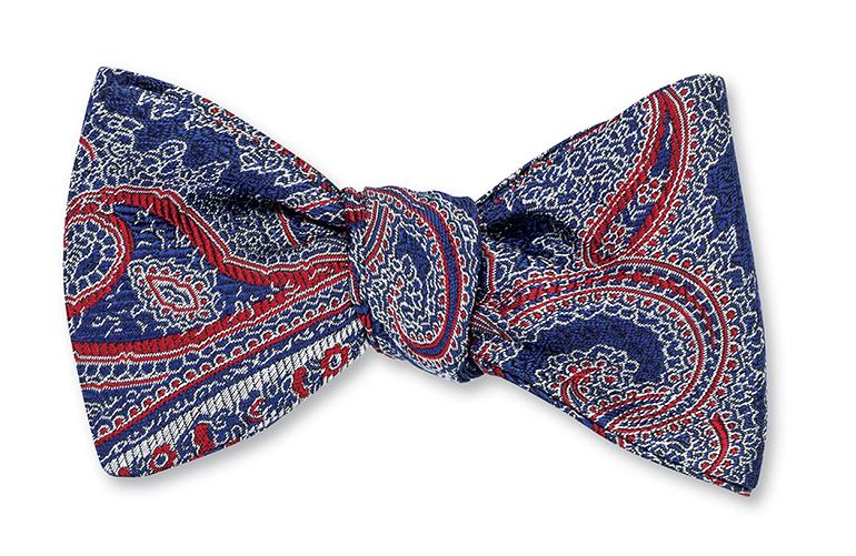 paisley bow tie