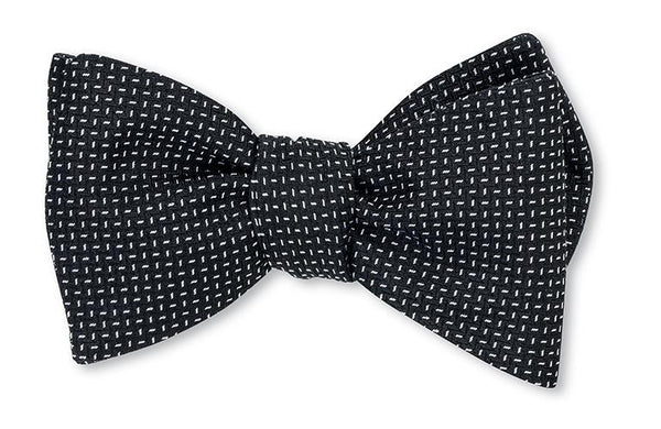black bow tie