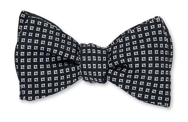 black bow tie