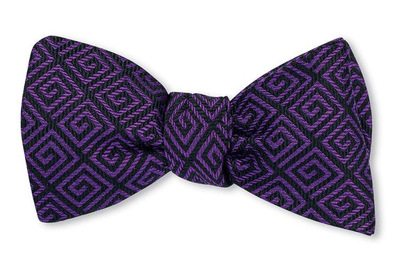 purple bow tie