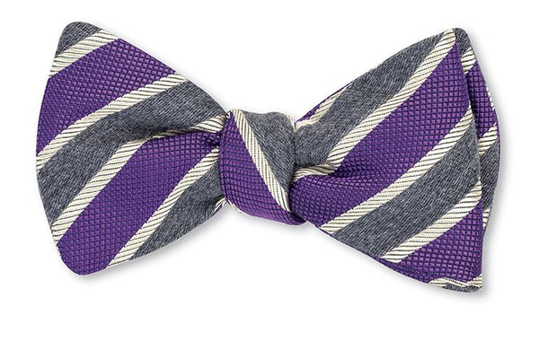 stripe bow tie