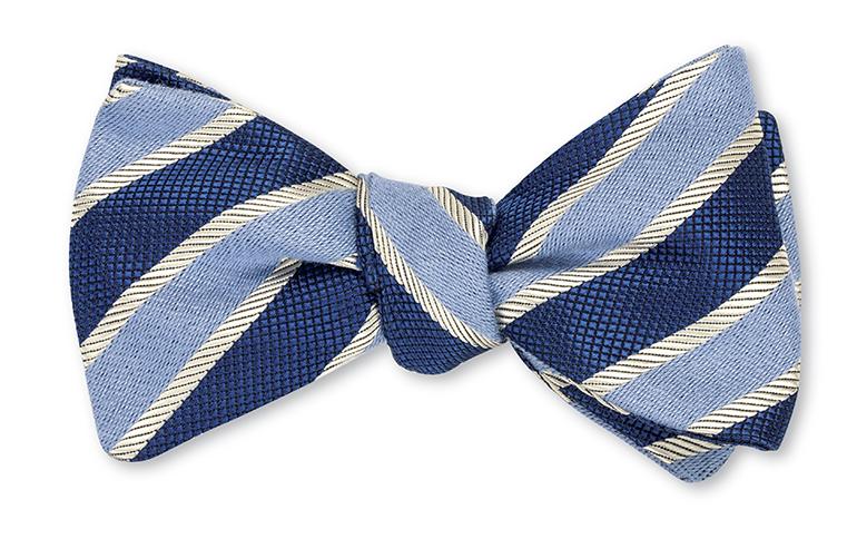 stripe bow tie