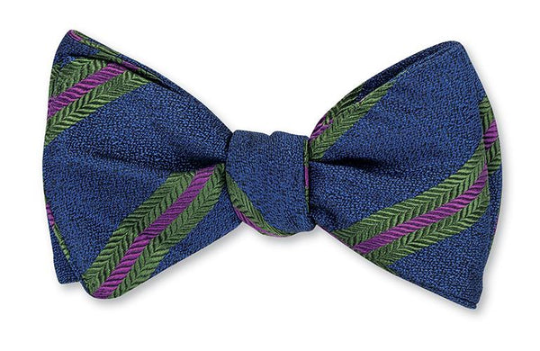 stripe bow tie
