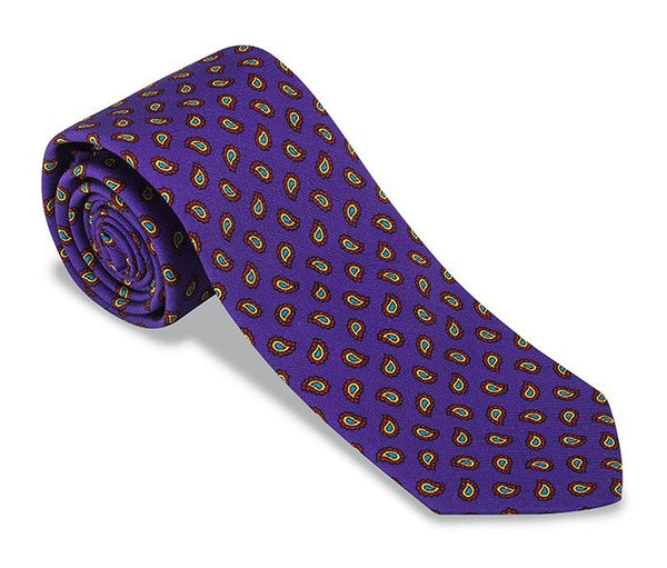 purple necktie