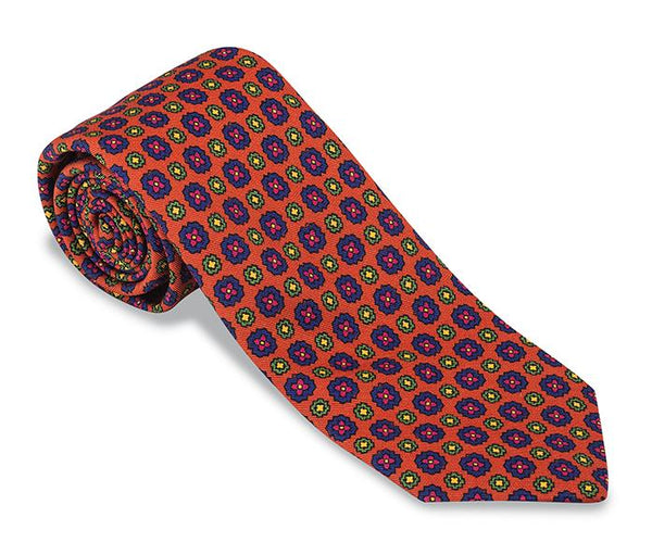 orange necktie