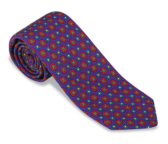 purple necktie