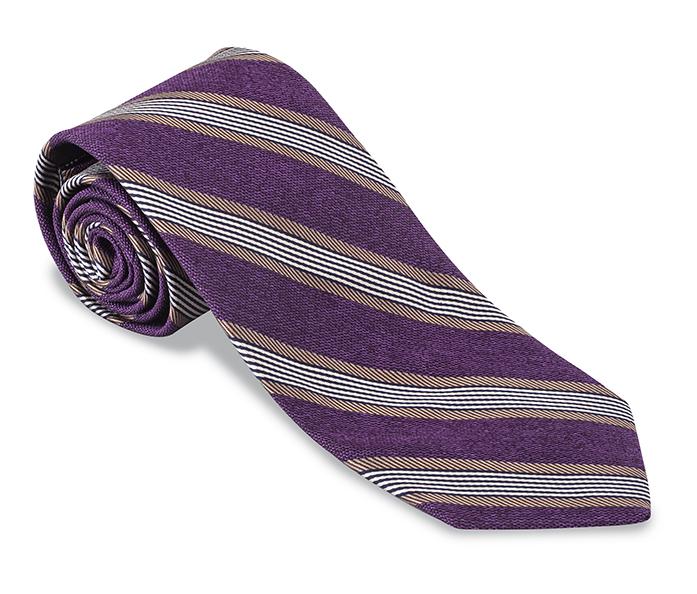 stripe necktie