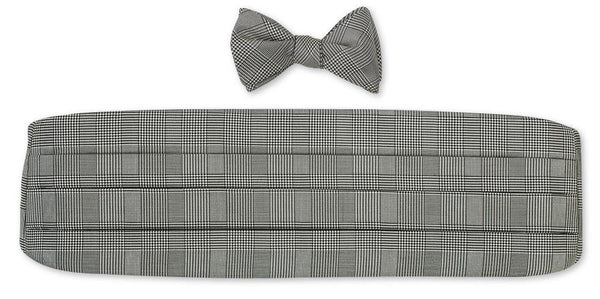 silk bow tie and cummerbund sets