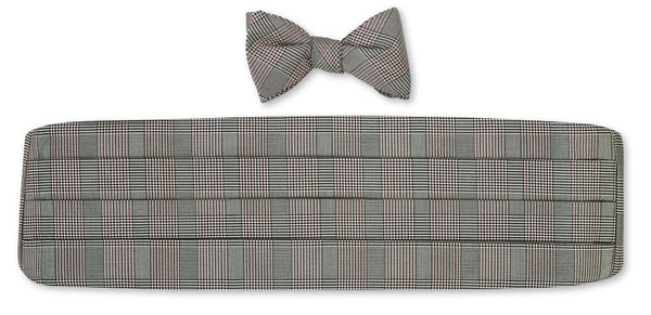 silk bow tie and cummerbund sets