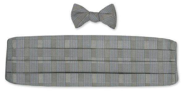 silk bow tie and cummerbund sets