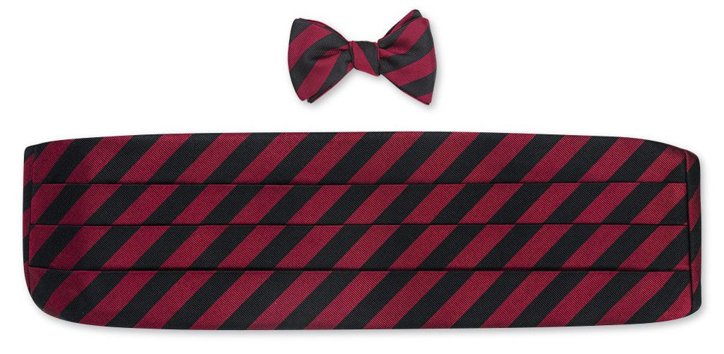 usc bow tie and cummerbund sets