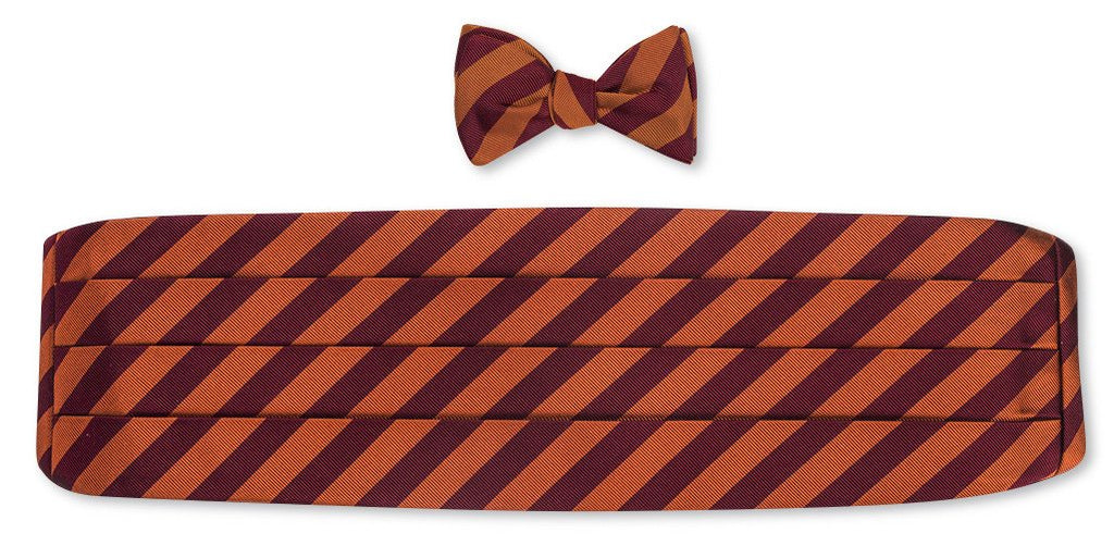 vt bow tie and cummerbund sets