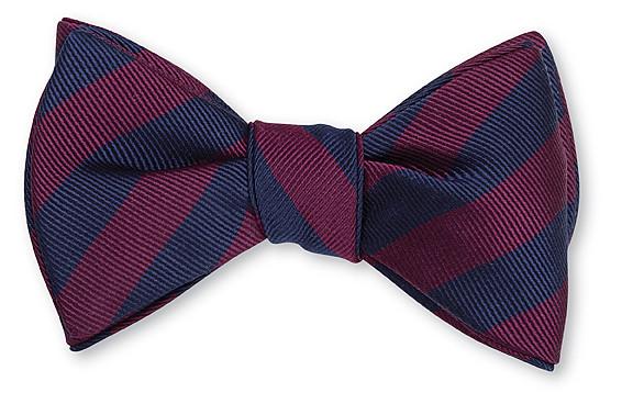 stripe bow ties