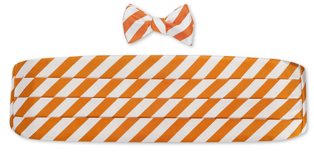 tennessee bow tie and cummerbund sets