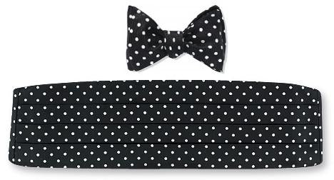 bow tie and cummerbund sets