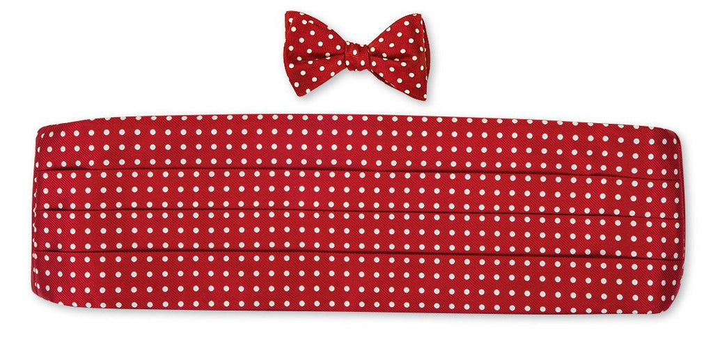 bow tie and cummerbund sets