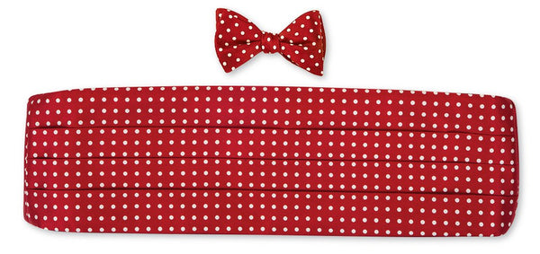 bow tie and cummerbund sets