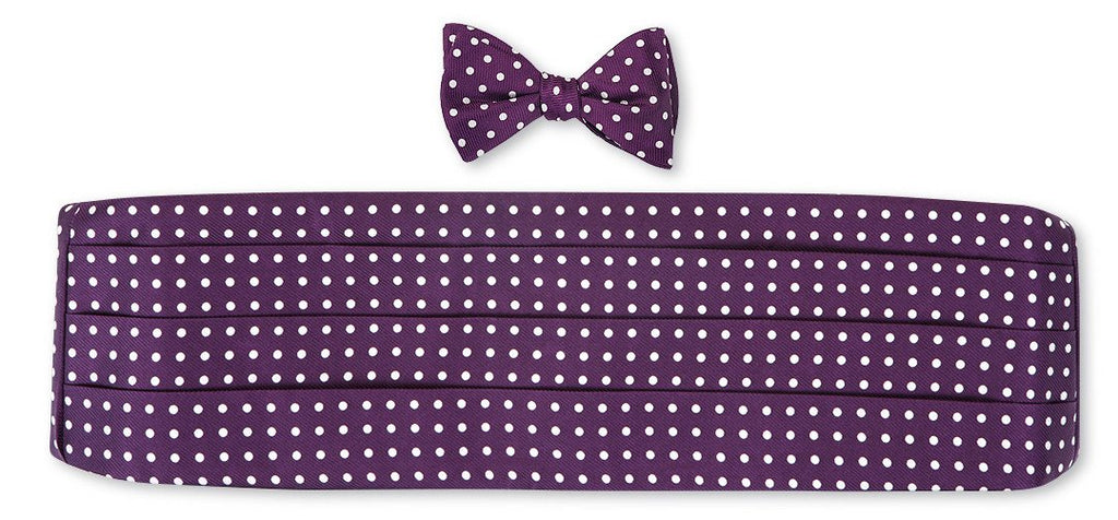 bow tie and cummerbund sets