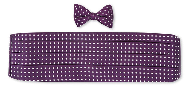 bow tie and cummerbund sets