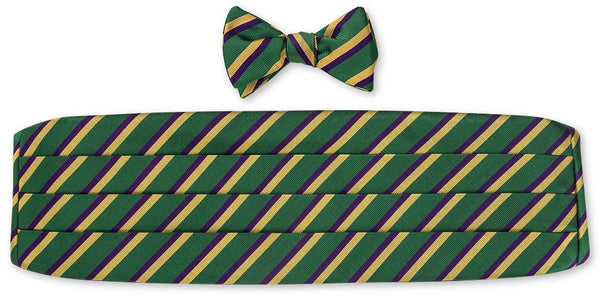 silk bow tie and cummerbund sets