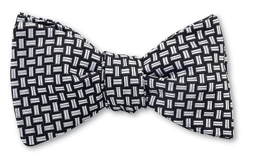 Black and White Bow Tie
