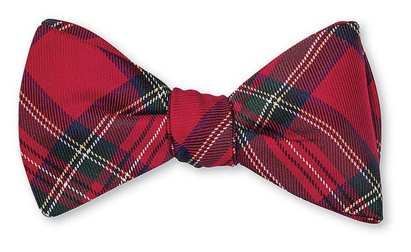 tartan bow ties