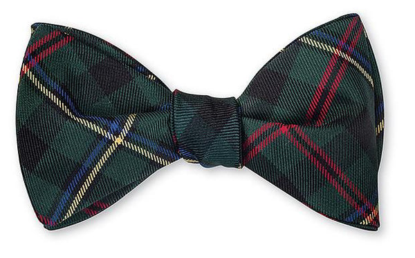 tartan bow ties
