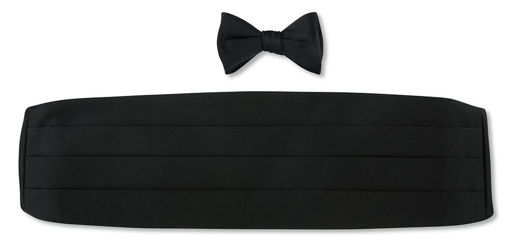 formal bow tie and cummerbund sets