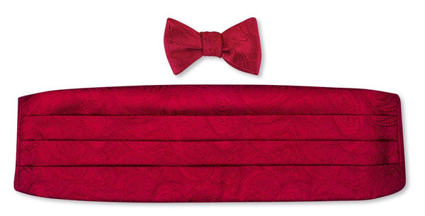 bow tie and cummerbund sets