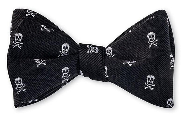 skull bow ties