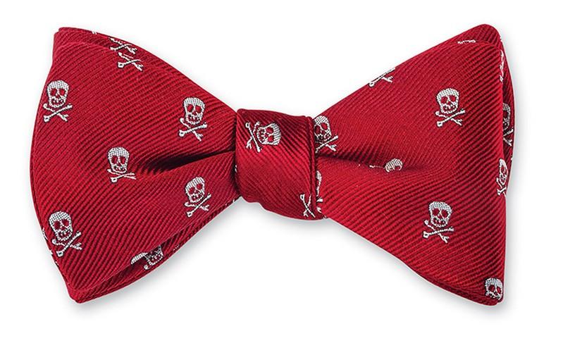skull bow ties